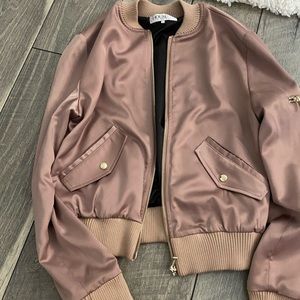 House of CB london silk bomber jacket